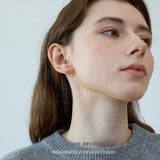 Polished Pebble Stud Earrings