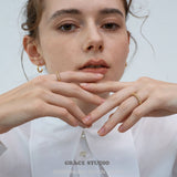 Pavé Accent Open Band Ring