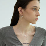 Ribbon Twist Pendant Necklace