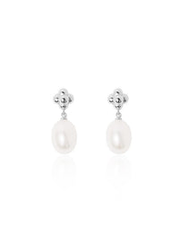 Bubble Cluster Pearl Drop Earrings - Grace Studio