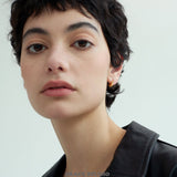 Sculpted Flare Stud Earrings