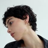Sculpted Flare Stud Earrings