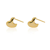 Sculpted Flare Stud Earrings