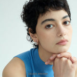 Duo Layered Dome Hoop Earrings