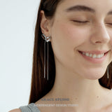 Ribbon Bow Stud Earrings