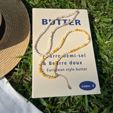 Lustrous Shell Bead Choker Necklace
