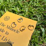 Sculptural Curl Hoop Earrings