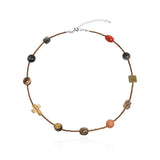 Earthen Form Beaded Necklace
