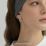 Sleek Twisted Rope Hoop Earrings