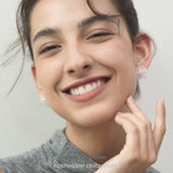 Radiant Spike Burst Cluster Stud Earrings