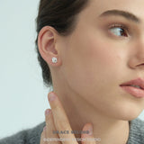 Mini Molten Bloom Stud Earrings