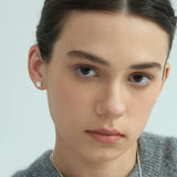 Mini Molten Bloom Stud Earrings