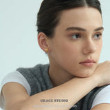 Mini Molten Bloom Stud Earrings