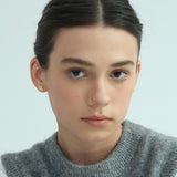 Mini Molten Bloom Stud Earrings