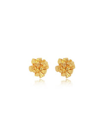 Mini Molten Bloom Cluster Stud Earrings - Grace Studio