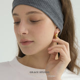 Brushed Crescent Hoop Earrings