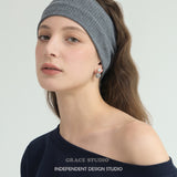 Delicate Pearl Cluster Drop Earrings