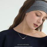 Sculptural Liquid Silver Pendant Necklace