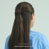 Vintage Square Hair Clip