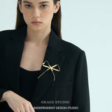 Minimalist Bow X Brooch