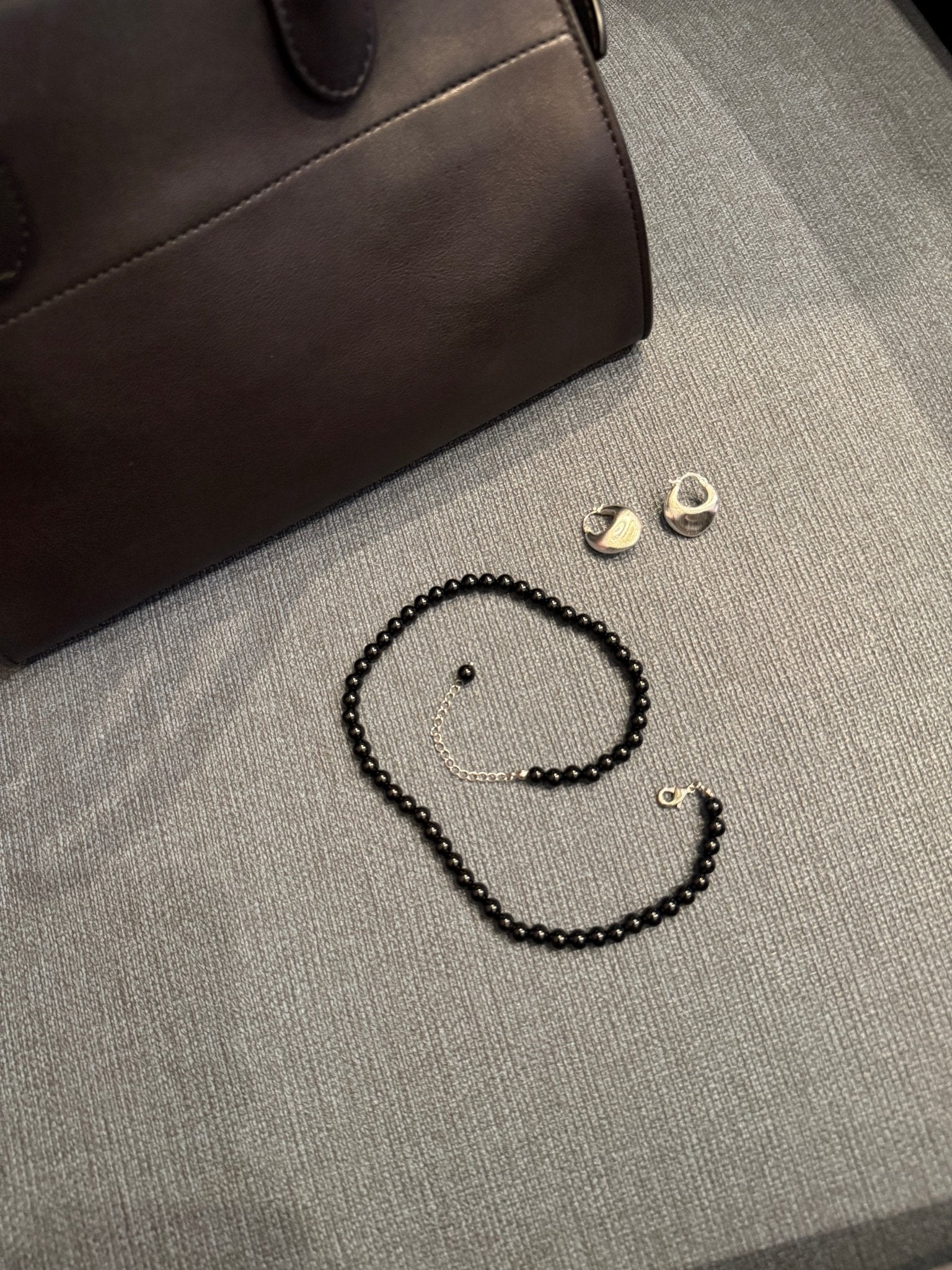 Midnight Orbit Beaded Necklace - Grace Studio