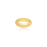 Grooved Dome Band Ring