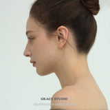 Twisted Rope Gold Hoop Earrings