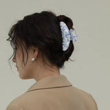 Marbled Azure Claw Hair Clip