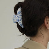 Marbled Azure Claw Hair Clip