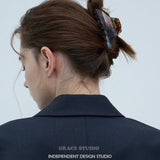 Tortoiseshell Resin Claw Hair Clip