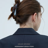 Tortoiseshell Resin Claw Hair Clip