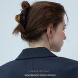 Tortoiseshell Resin Claw Hair Clip