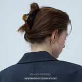 Tortoiseshell Resin Claw Hair Clip