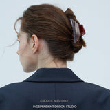 Tortoiseshell Resin Claw Hair Clip