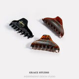 Tortoiseshell Resin Claw Hair Clip